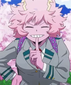 Mina Ashido Mha Diamond Painting