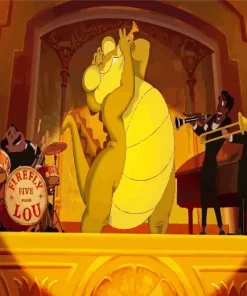 The Princess And The Frog Louis Diamond Painting