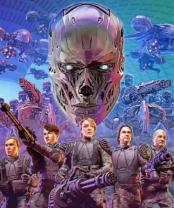 The Terminator Skynet Diamond Painting