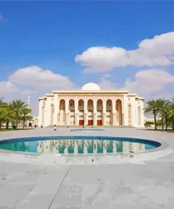 American University Of Sharjah Diamond Painting