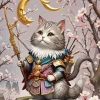 Archer Cat Diamond Painting