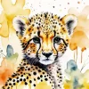 Baby Cheetah Art Diamond Painting