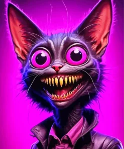 Cat Smiling Diamond Painting