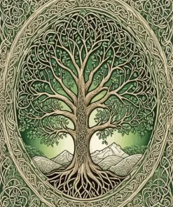 Celtic Tree Of Life Diamond Painting