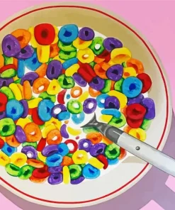 Cereal And Milk Diamond Painting