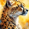 Cheetah Art Diamond Painting