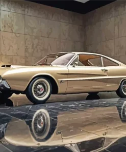 Classic Beige Car Diamond Painting