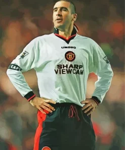 Eric Cantona Footballer Diamond Painting
