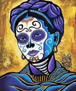 Frida Kahlo Catrina Art Diamond Painting
