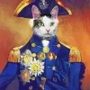 General Cat Art Diamond Painting
