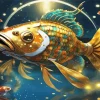 Metallic Carp Fish Diamond Painting