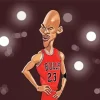 Michael Jordan Caricature Diamond Painting