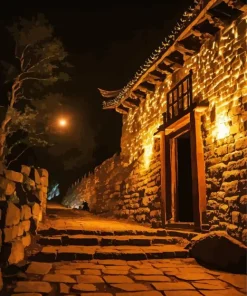 Old Stone House Diamond Painting