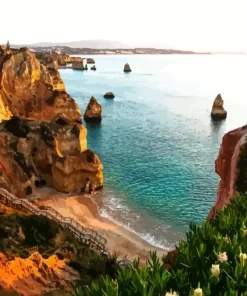 Portugal Camilo Beach Diamond Painting