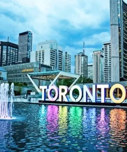 Toronto Sign Canada Diamond Painting