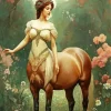 Vintage Female Centaur Diamond Painting