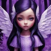 Aesthetic Girl With Wings Art Diamond Painting