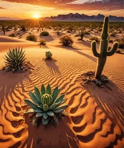 Aesthetic Sahara Desert Sand Diamond Painting