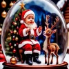 Baby Santa Art Diamond Painting