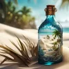 Beach Glass Bottle Diamond Painting