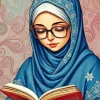 Beautiful Muslim Girl Diamond Painting