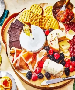 Breakfast Cheese Board Diamond Painting