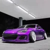 Candy Purple Car Diamond Painting