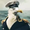 Captain Seagull Diamond Painting