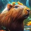 Capybara Art Diamond Painting