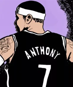 Carmelo Anthony Art Diamond Painting