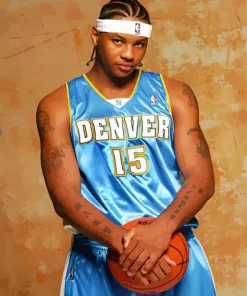 Carmelo Anthony Basketball Player Diamond Painting
