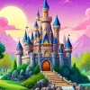 Cartoon Disney Castle Diamond Painting