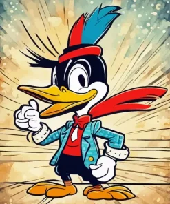 Cartoon Duck Diamond Painting