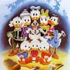 Cartoon Duck Family Diamond Painting