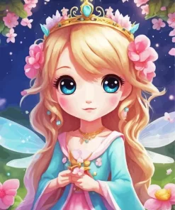 Cartoon Fairy Princess Diamond Painting