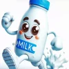 Cartoon Milk Bottle Diamond Painting
