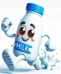 Cartoon Milk Bottle Diamond Painting