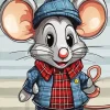 Cartoon Mouse Diamond Painting