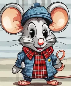 Cartoon Mouse Diamond Painting
