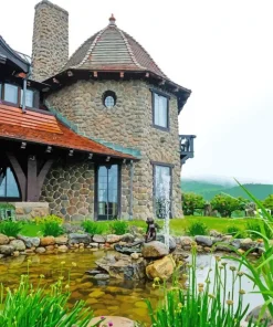 Castle In The Cloud Museum Diamond Painting