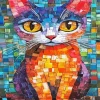 Cat Mosaic Diamond Painting