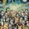 Cats Choir Diamond Painting