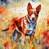 Cattle Dog Art Diamond Painting