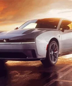 Charger Daytona Car Diamond Painting