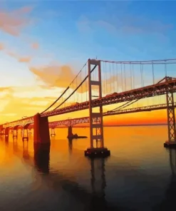 Chesapeake Bay At Sunset Diamond Painting