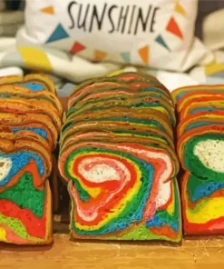 Colorful Bread Diamond Painting