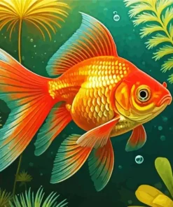 Cool Goldfish Art Diamond Painting