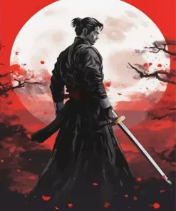 Cool Samurai Diamond Painting