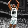 David Robinson Spurs Diamond Painting