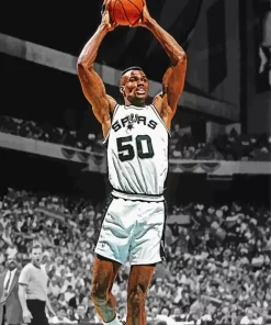 David Robinson Spurs Diamond Painting